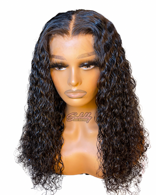 16” Curly 13x4 HD Lace Frontal Wig